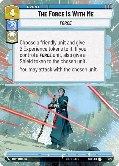 The Force is With Me (Hyperspace) card