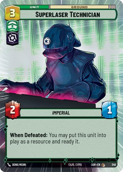 Superlaser Technician (Hyperspace) card