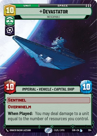 Devastator - Inescapable (Hyperspace) card