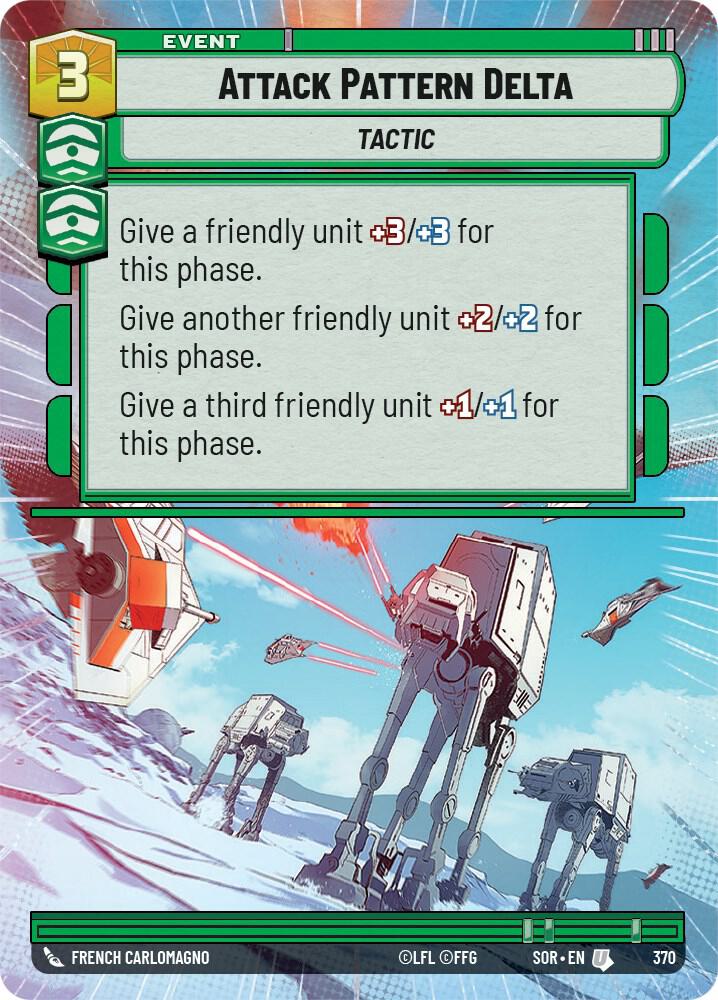 Attack Pattern Delta (Hyperspace) 370 card