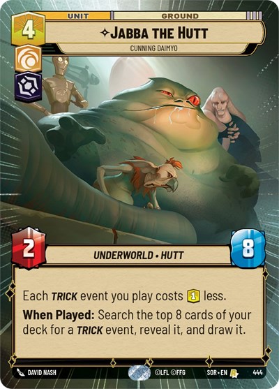 Jabba the Hutt - Cunning Daimyo (Hyperspace) card