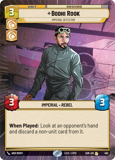 Bodhi Rook - Imperial Defector (Hyperspace) card