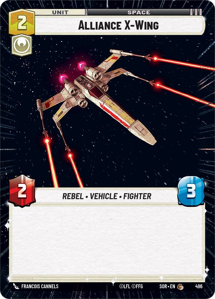 Alliance X-Wing (Hyperspace) - Spark of Rebellion - Star Wars