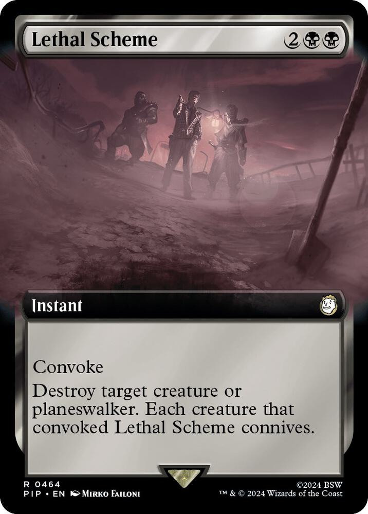Lethal Scheme (Extended Art) 464 card