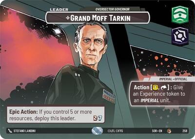 Grand Moff Tarkin - Oversector Governor (Showcase) card