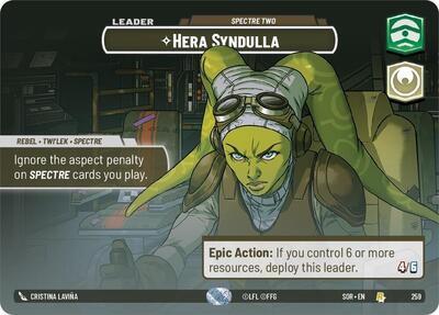 Hera Syndulla - Spectre Two (Showcase) card