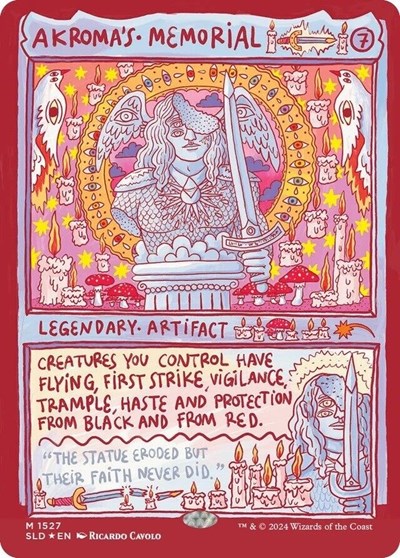 Akromas Memorial Rainbow Foil