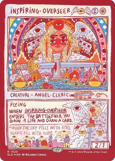 Inspiring Overseer Rainbow Foil