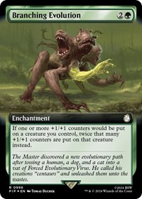 Branching Evolution (Extended Art) (Surge Foil) - Universes Beyond: Fallout - Magic: The Gathering card