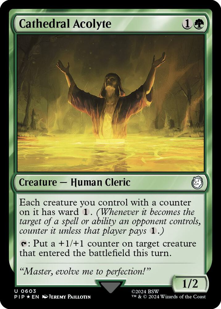 Cathedral Acolyte (Surge Foil) 603 card