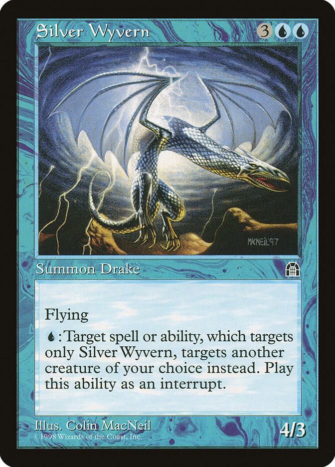 Silver Wyvern - Stronghold - Magic: The Gathering - TCGplayer.com