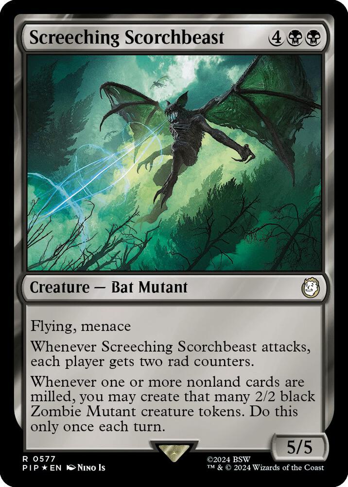 Screeching Scorchbeast (Surge Foil) 577 card