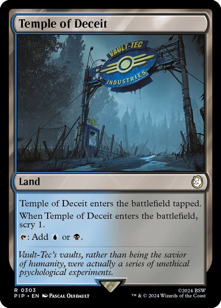 Temple of Deceit - Universes Beyond: Fallout - Magic: The