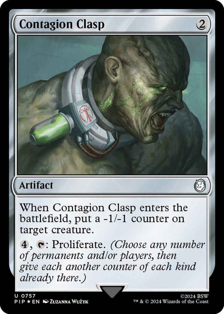 Contagion Clasp (Surge Foil) 757 card