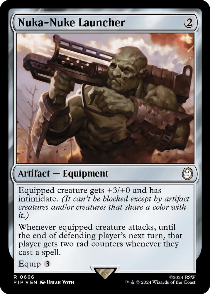 Nuka-Nuke Launcher (Surge Foil) 666 card
