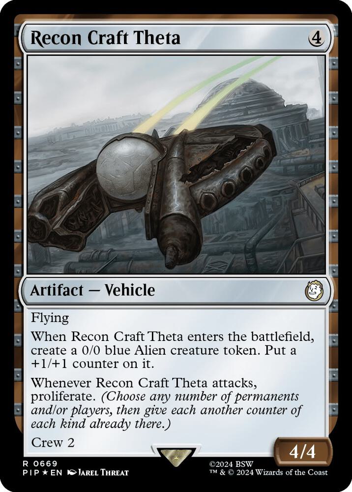 Recon Craft Theta (Surge Foil) 669 card