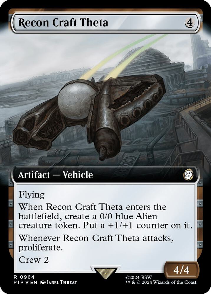 Recon Craft Theta (Extended Art) (Surge Foil) - Universes Beyond