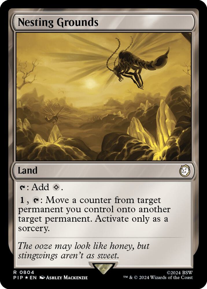 Nesting Grounds (Surge Foil) 804 card