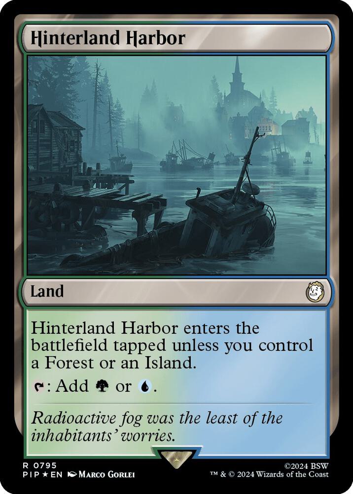 Hinterland Harbor (Surge Foil) - Universes Beyond: Fallout - Magic