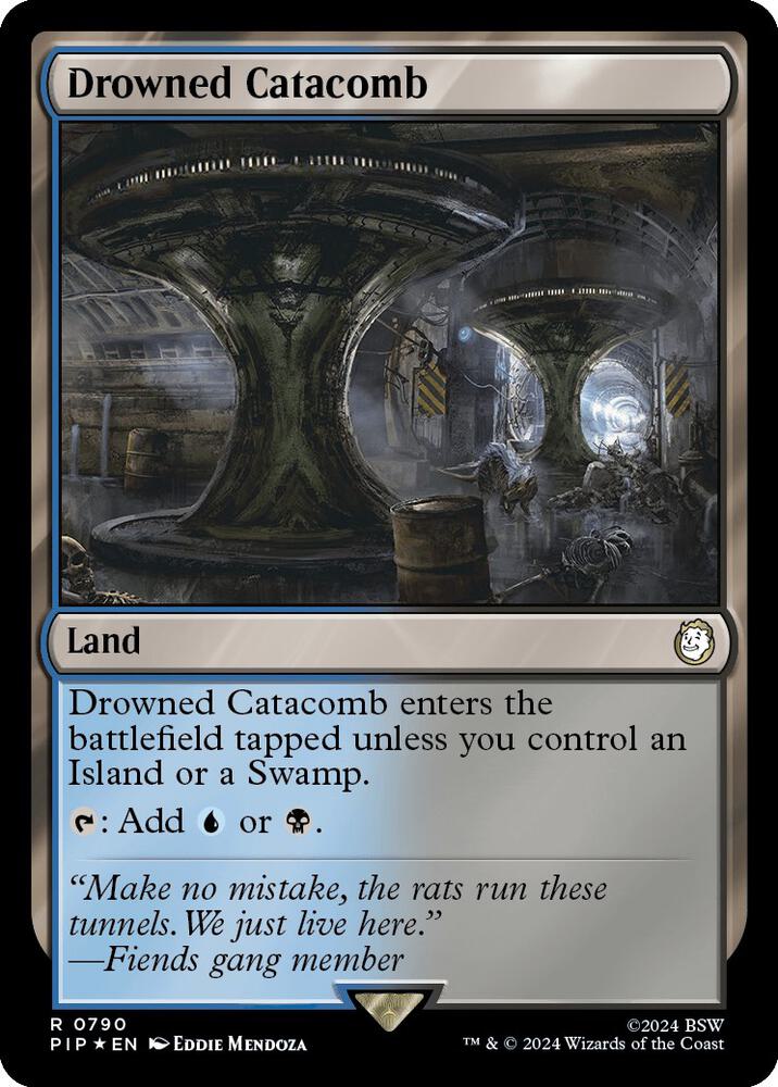 Drowned Catacomb (Surge Foil) 790 card