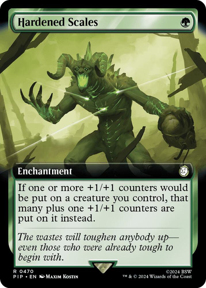 Hardened Scales (Extended Art) 470 card