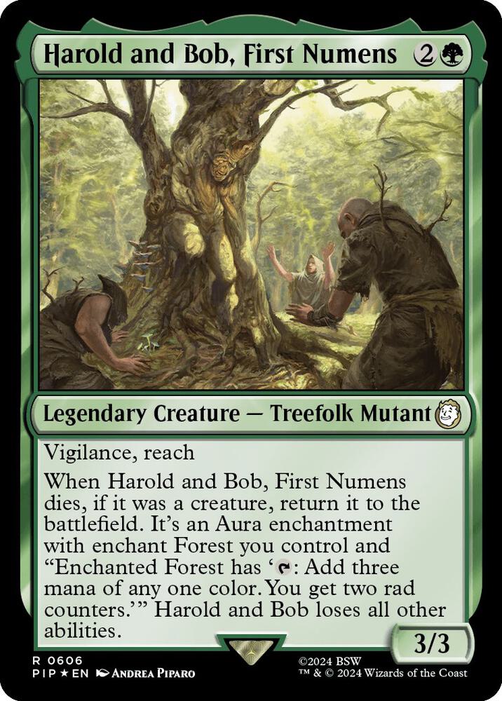 Harold and Bob, First Numens (Surge Foil) 606 card