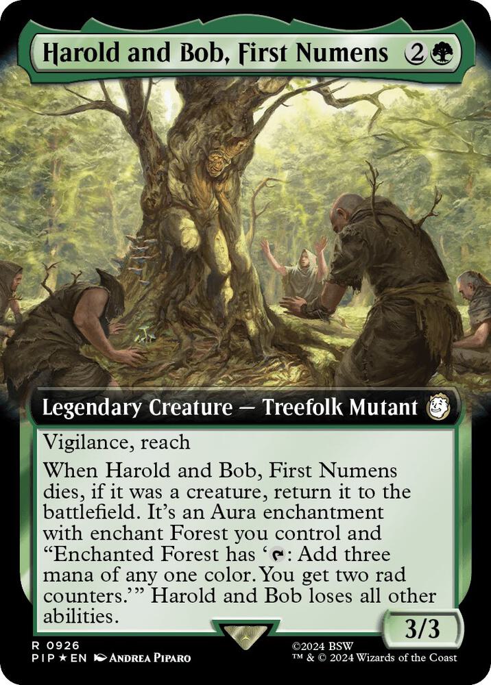 Harold and Bob, First Numens (Extended Art) (Surge Foil) 926 card
