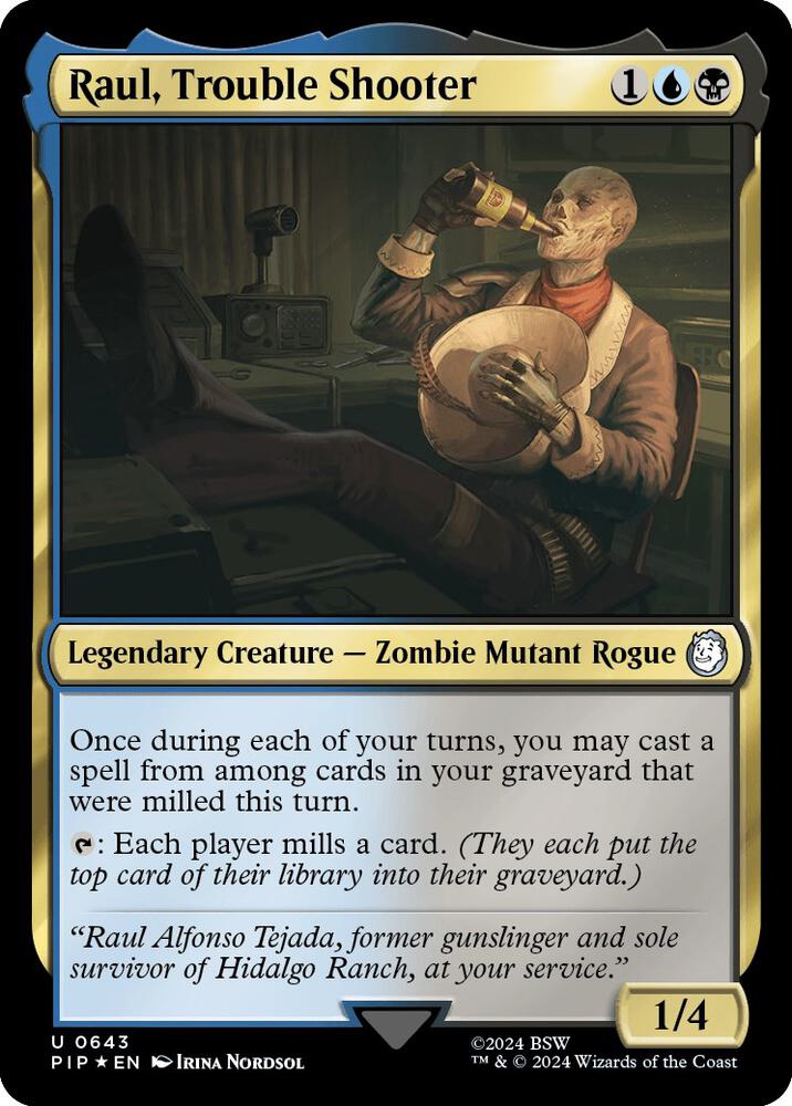 Raul, Trouble Shooter (Surge Foil) 643 card