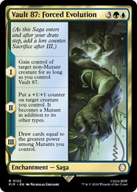 Vault 87: Forced Evolution - Universes Beyond: Fallout - Magic: The Gathering card