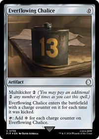 Everflowing Chalice (Surge Foil) - Universes Beyond: Fallout - Magic: The Gathering card