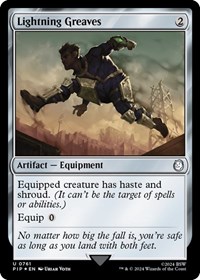 Lightning Greaves (Surge Foil)