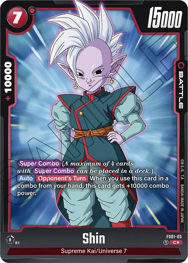 ドラゴンボールカード shin Shin (Bonus Pack Alternate Art) - Starter Deck 1: Son Goku