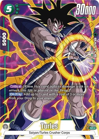Turles (Bonus Pack Alternate Art) Starter Deck 3: Broly card price