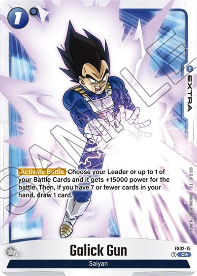 Galick Gun (Bonus Pack Alternate Art) Starter Deck 2: Vegeta card price