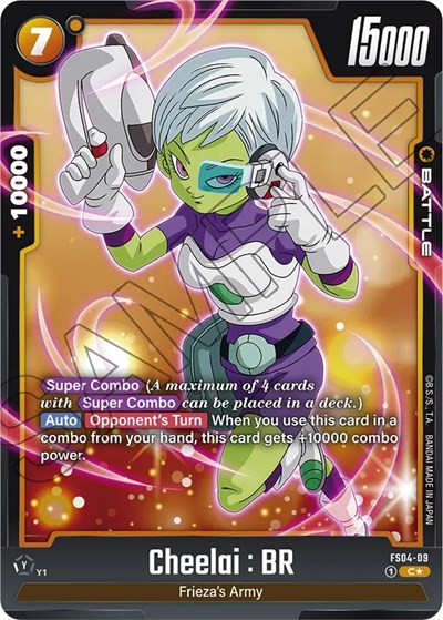 Cheelai : BR (Bonus Pack Alternate Art) card