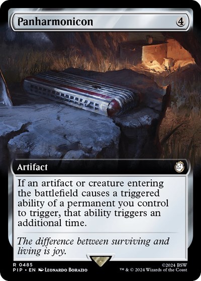 Panharmonicon (Extended Art) from PIP #485, Magic: The Gathering card