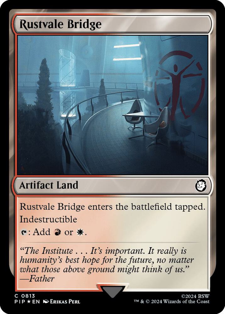 Rustvale Bridge (Surge Foil) 813 card