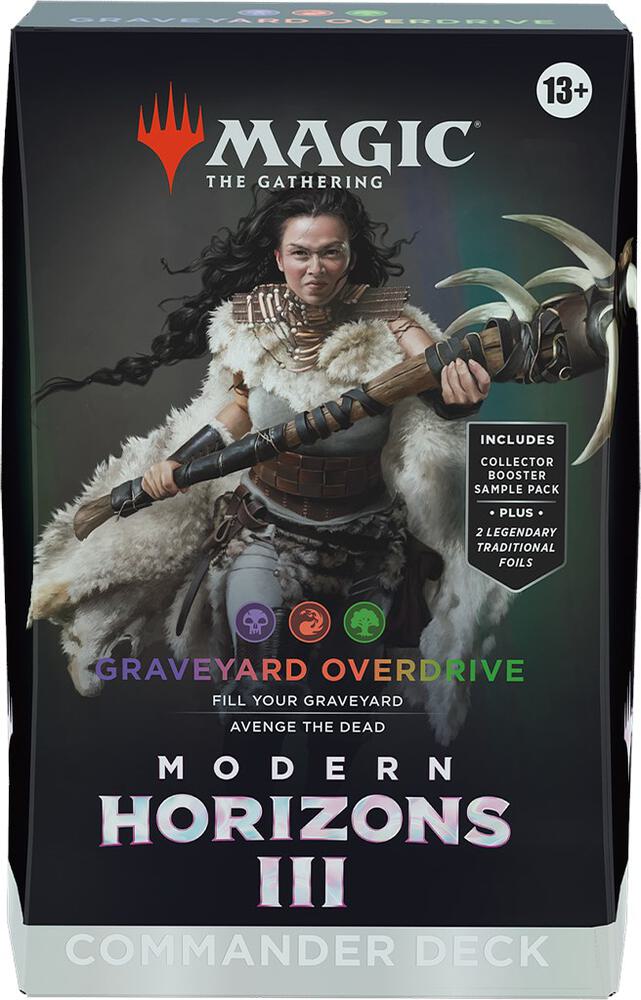 マジック：ザ・ギャザリング MH3 Graveyard Overdrive Precon Amazon.com: Magic: The Gathering Modern Horizons 3 Commander