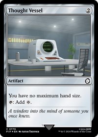 Thought Vessel (Surge Foil) - Universes Beyond: Fallout - Magic: The Gathering card