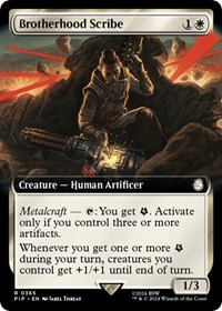 Brotherhood Scribe (Extended Art)