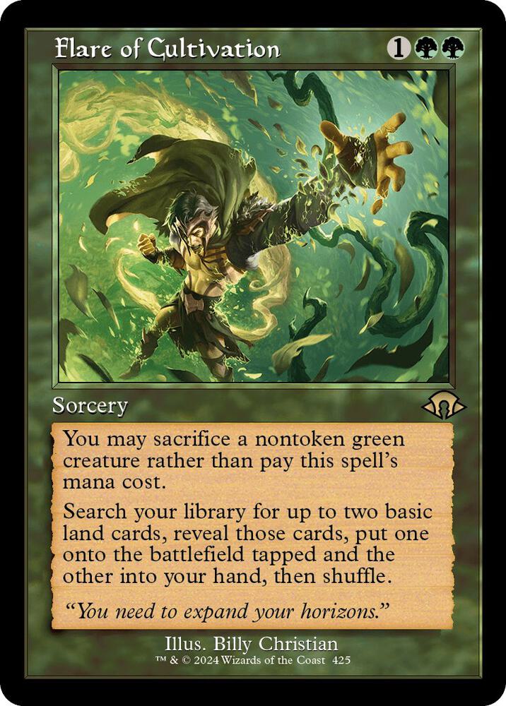 Flare of Cultivation (Retro Frame) - Modern Horizons 3 - Magic