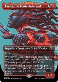 Laelia, the Blade Reforged (Borderless) - Modern Horizons 3 - Magic: The Gathering card
