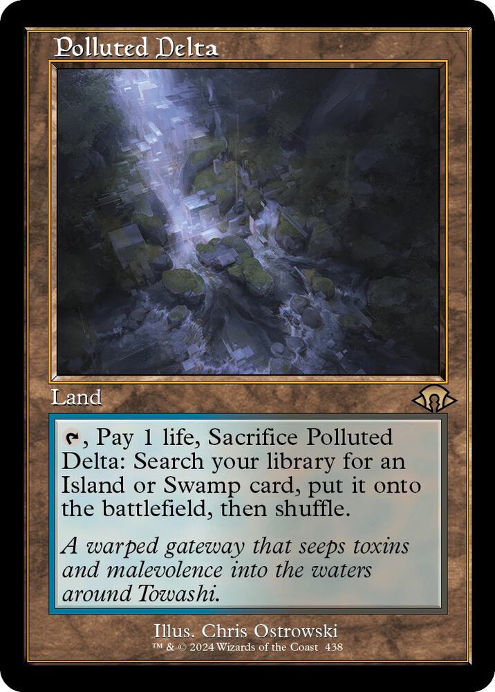 Polluted Delta (Retro Frame) - Modern Horizons 3 - Magic: The