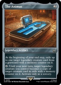 The Animus (Foil Etched) - Universes Beyond: Assassin's Creed - Magic: The Gathering card