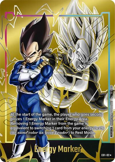 Energy Marker (E01-02) (Gold) card