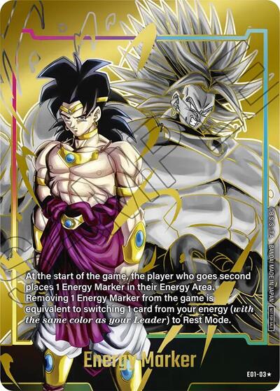 Energy Marker (E01-03) (Gold) card