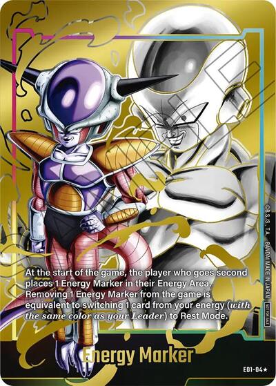 Energy Marker (E01-04) (Gold) Fusion World Energy Markers None Dragon Ball card — value and price