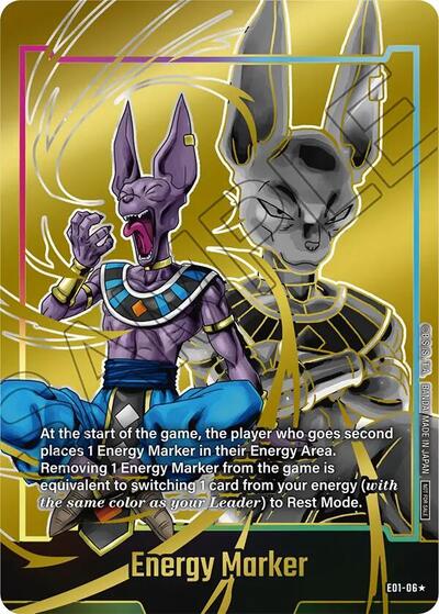Energy Marker (E01-06) (Gold) card
