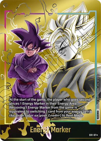 Energy Marker (E01-07) (Gold) card