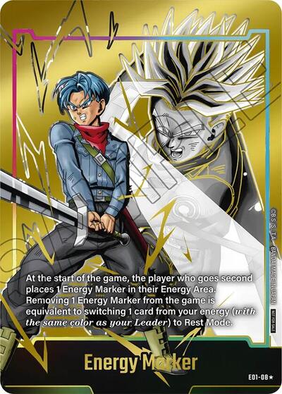 Energy Marker (E01-08) (Gold) card
